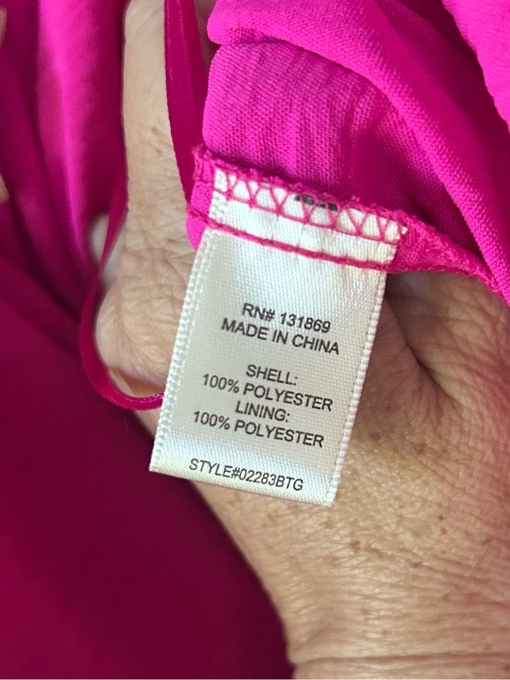 Evolutionary Hot Pink Wide Leg Jumpsuit – XL – NWT - Picture 6 of 9